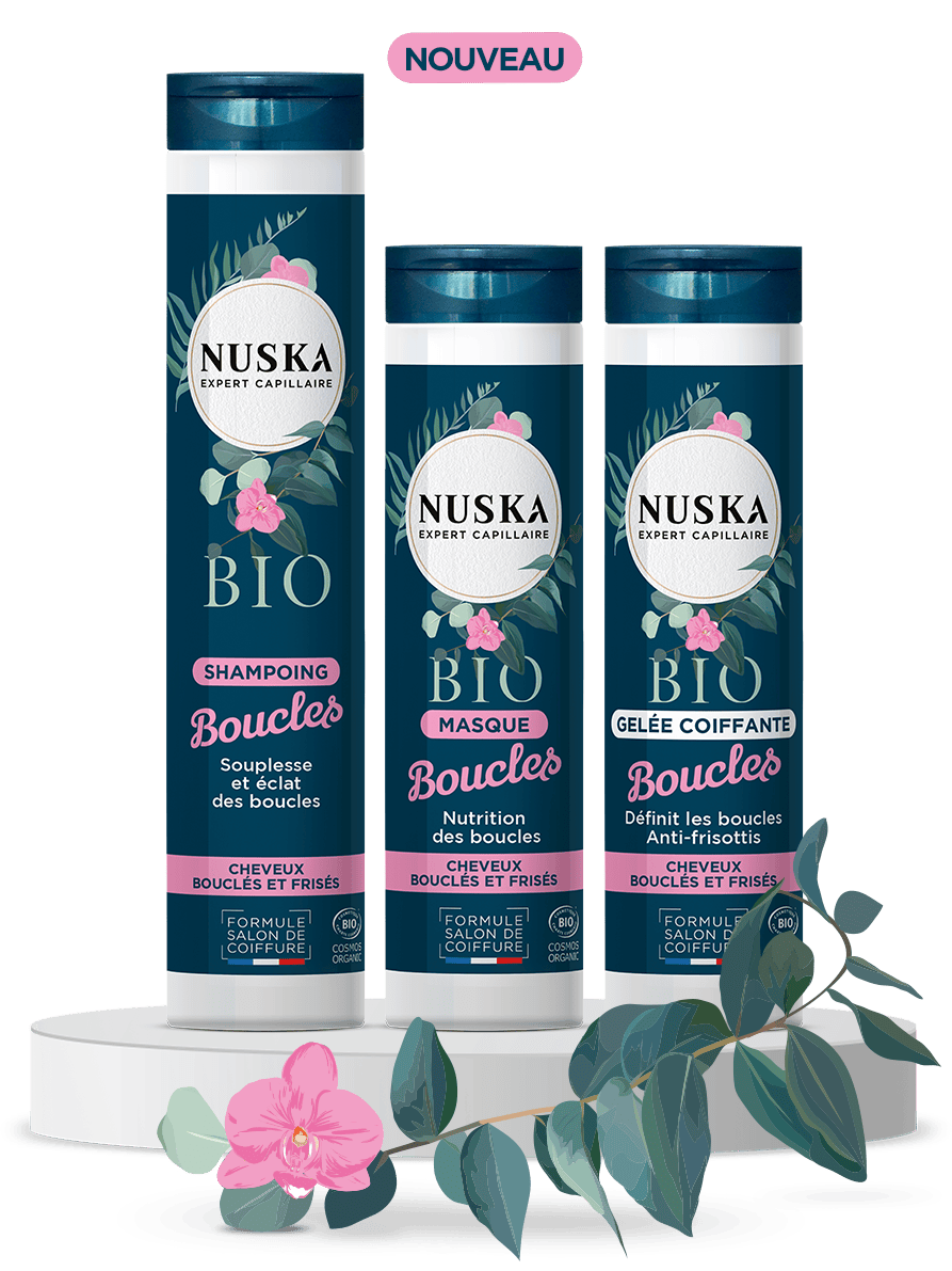 NUSKA Nouvelle Routine cheveux bouclés, frisés